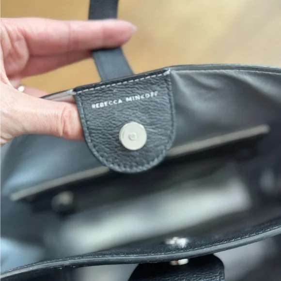 Rebecca Minkoff Megan Shoulder Bag - Black Leather - EUC - Picture 2 of 16